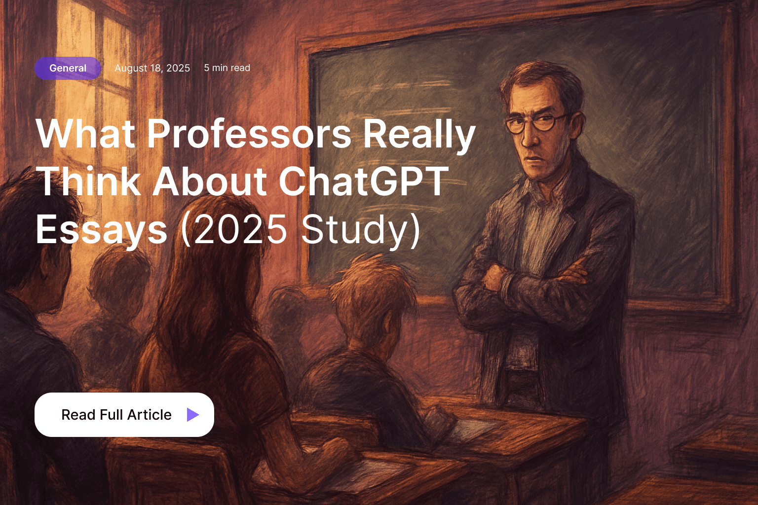 What Professors Really Think About ChatGPT Essays (2025 Study)
